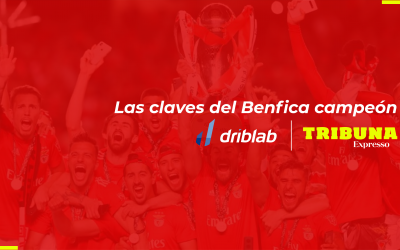 El Benfica campeón, junto al diario ‘Expresso’